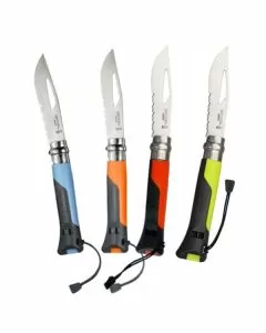 Coltello virobloc inox n. 8 outdoor rosso opinel