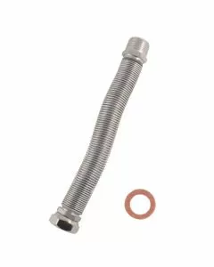 Tubo acqua inox m3/4"-f3/4" 20,0/40,0 estensibile