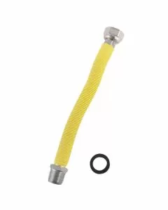 Tubo gas inox m3/4"-f3/4" 6,5/12,5 estensibile