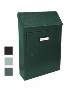 Cassetta lettere acc std 4 23x8 h 35 verde