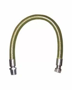 Tubo gas inox m1/2"-f1/2" 100 rivestito