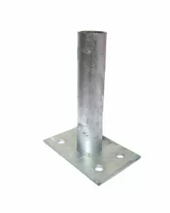 Piastra tubolinea classic 48 cm 15x10 zincata sfb