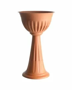 Vaso alba colonna coccio cm 43 h 74,5 bama
