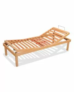 Rete a doghe Minu singola con alzata manuale 80 x 190 cm