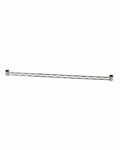 Controventatura in acciaio cromato per scaffalature 60 cm