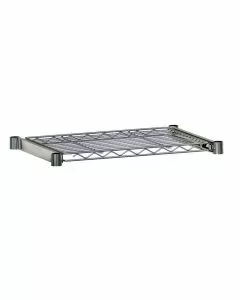 Ripiano scorrevole in filo d'acciaio per tastiera 46 x 60 cm