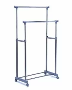 Stender grigio/cromato doppio estensibile max 30 kg