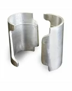Guancette alternative in alluminio conduttive per fissaggio ripiani 4 coppie