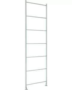 Spalla montante cromata con piedini regolabili 40 x 120 cm