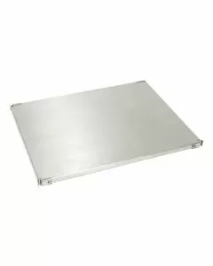 Ripiano in acciaio inox per scaffalature 40 x 56 cm