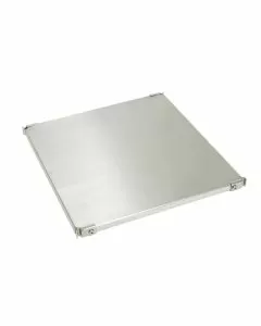 Ripiano in acciaio inox per scaffalature 40 x 42 cm