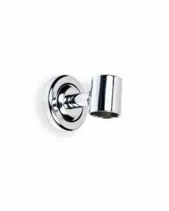 Coppia di braccetti per fissaggio tubolari montanti a parete (2 pezzi) - 5 cm