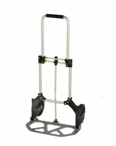 Carrello portapacchi pieghevole in alluminio e plastica carico max 80 kg