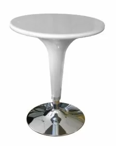 Tavolo con alzo a gas grigio Ø 60 x 72/92 cm