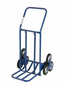 Carrello in acciaio per grandi volumi sali-scendi scale carico max 120 kg