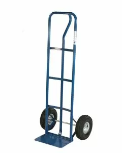 Carrello portatutto in acciaio con due ruote carico max 200 kg