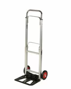 Carrello pieghevole in alluminio e plastica carico max 90 kg
