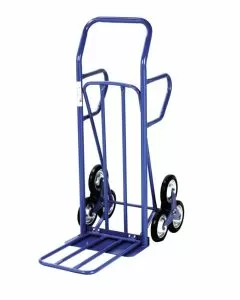 Carrello in acciaio per grandi volumi sali-scendi scale carico max 150 kg