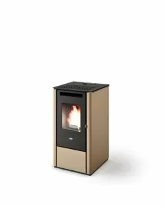 Stufa a pellet Kali 9 KW Tortora