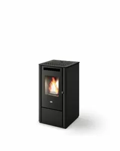 Stufa a pellet Kali 9 KW Nero
