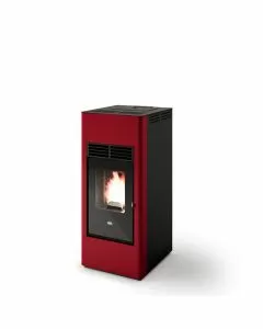 Stufa a pellet Karina 9 KW Rosso