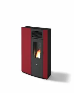 Stufa a pellet Perla 7,5 KW Rosso