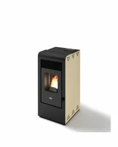 Stufa a pellet Rita 9 KW Avorio