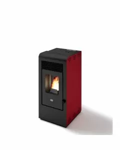 Stufa a pellet Rita 9 KW Rosso