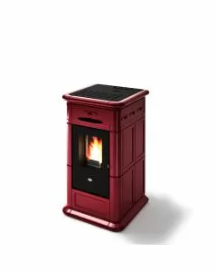 Stufa a pellet Alina 9 KW Rosso