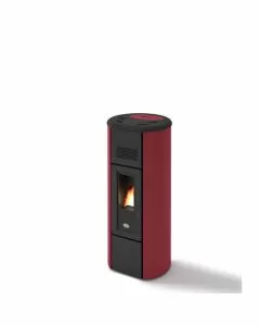 Stufa a pellet Heidi 6 KW Rosso