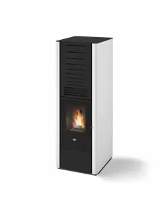 Stufa a pellet Karen 9 KW Bianco