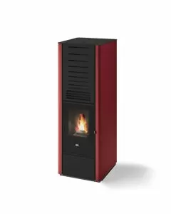 Stufa a pellet Karen 9 KW Rosso