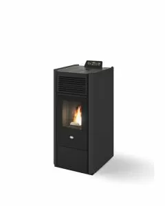 Stufa a pellet Nora 7,5 KW Nero