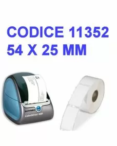 11352 5x ROTOLI ETICHETTE DYMO COMPATIBILI LABELWRITER 400 LABELS