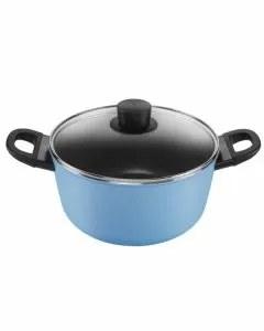 Casseruola 2 manici cm 24 caprera blu ballarini