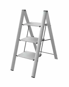 Sgabello alluminio leonardo gr.3 silver colombo