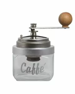 Macina caffe' vetro cm 10 h 20 ottinetti