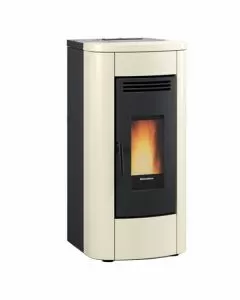 Stufa pellet klaudia 5.0 bianca extraflame
