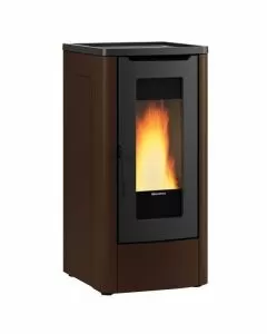 Stufa pellet dahiana 5.0 bronzo extraflame