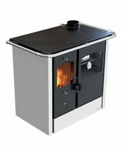 Cucina legna nada 4,5 bianca lincar