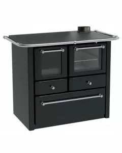 Cucina legna gaia 4,5 antracite lincar