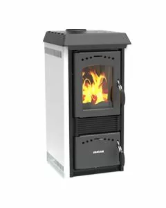 Stufa legna gioia bianca lincar