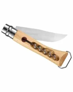 Coltello virobloc inox n.10 cavatappi opinel