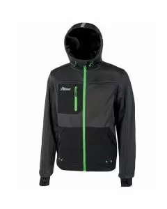 Felpa asphalt grey green xxl galaxy upower