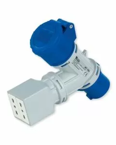 Adattatore sp cee 2pt pr cee 2pt+2pt rosi