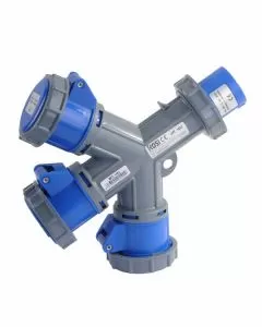 Adattatore sp cee 2pt pr cee 3x2pt rosi