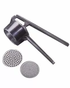 Schiacciapatate alluminio 2 dischi cm 30 calder