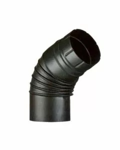Gomito smaltato aperto 65^ 10 nero op aeternum ala