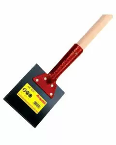 Raschietto temprato 15ox150 m/co legno mass