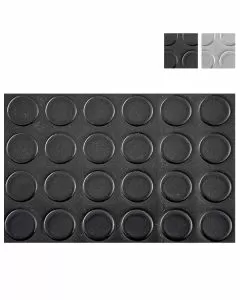 Pavimento pvc bollo mm 1,0 h 100 m 25 nero xtra